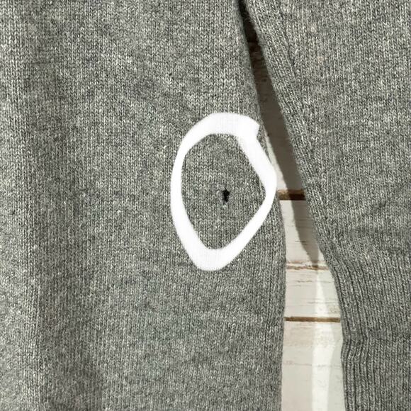 Lafayette148 New York Wool Cashmere Blend Sweater Dress - Gray - Small - Picture 5 of 11